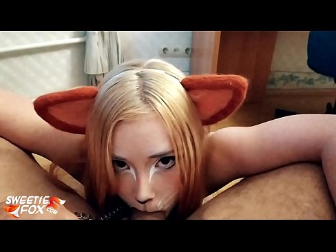 ❤️ Kitsune pogoltne kurac in spermo v usta ❌ Fucking video pri nas ️❤